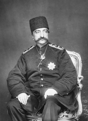 Naser alDin Shah Qajar von Persien von English Photographer